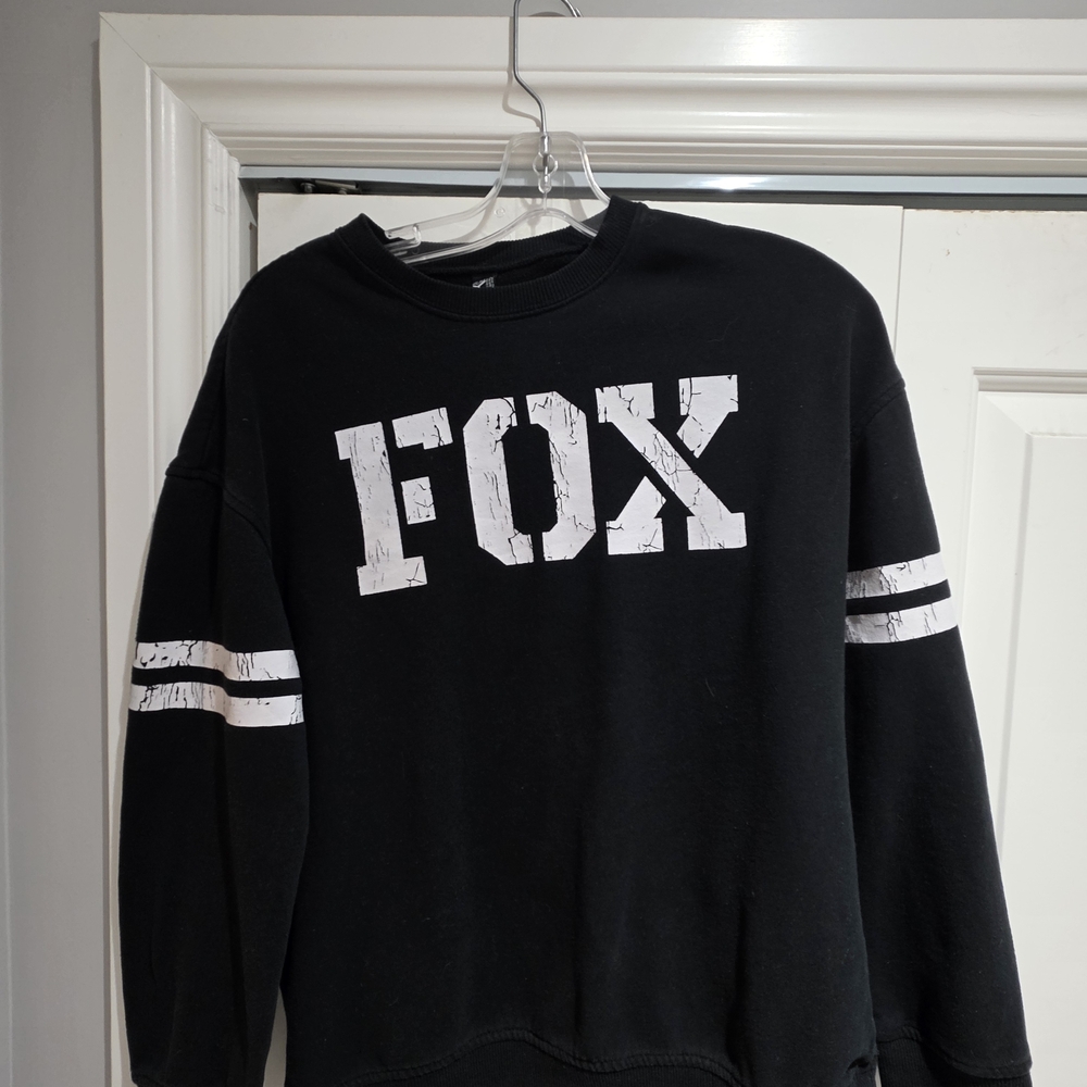 FOX Black Womens Sweater